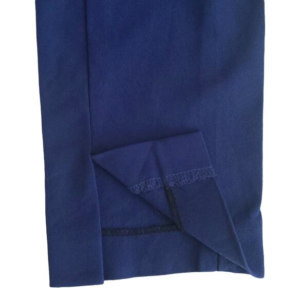 BAW Shop active uniform slim tapered leg stretch pants in royal blue Size XS - Picture 4 of 8